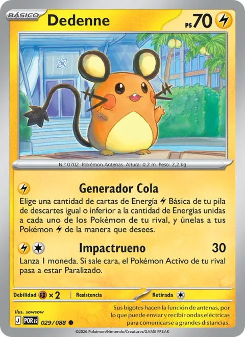 Dedenne [Tail Generator | Thunder Shock]