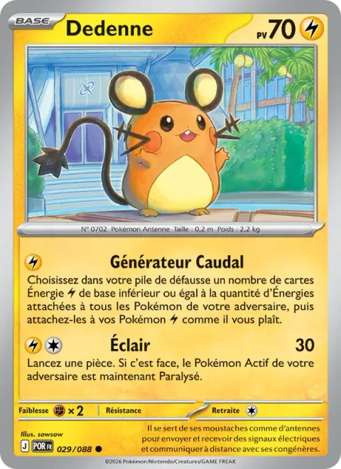 Dedenne [Tail Generator | Thunder Shock]