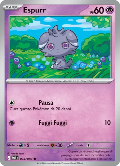 Espurr [Nap | Stampede]
