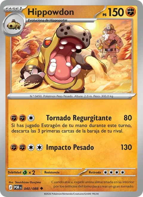 Hippowdon [Twister Spewing | Heavy Impact]