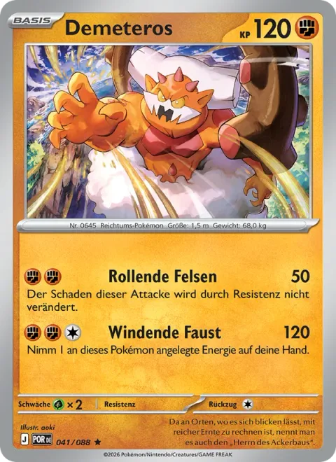 Landorus [Rock Tumble | Screw Knuckle]