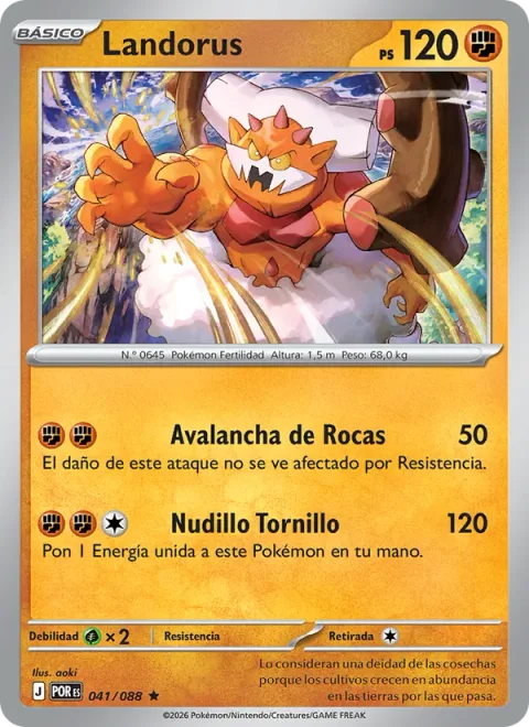 Landorus [Rock Tumble | Screw Knuckle]