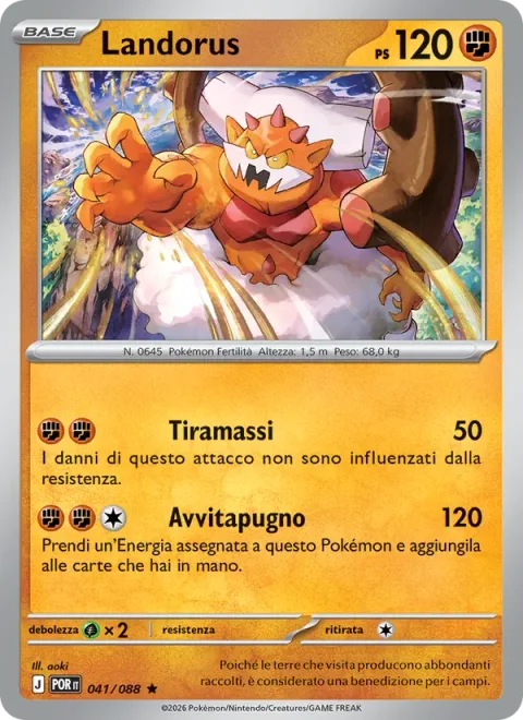 Landorus [Rock Tumble | Screw Knuckle]