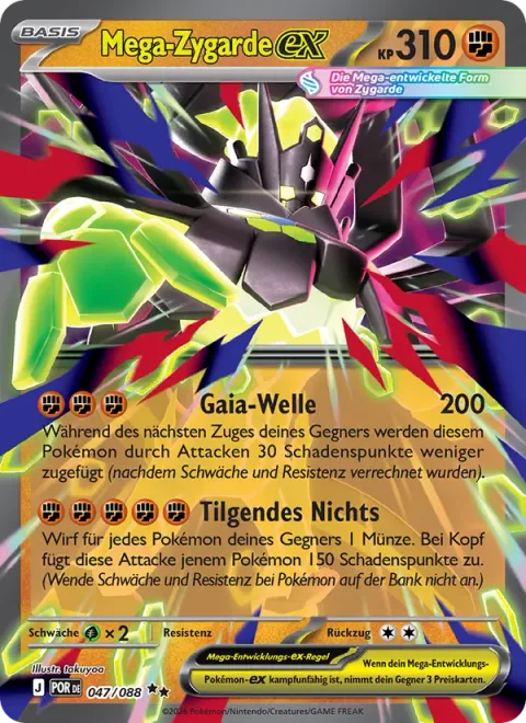 Mega Zygarde ex [Gaia Wave | Nullifying Zero]