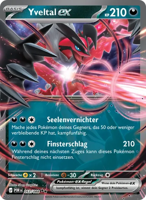 Yveltal ex [Soul Destroyer | Dark Strike]