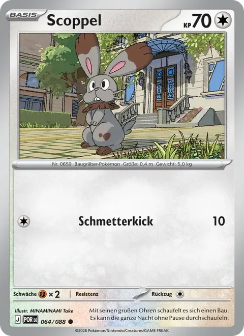 Bunnelby [Smash Kick]
