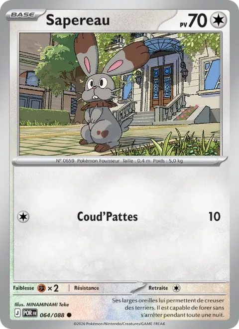 Bunnelby [Smash Kick]