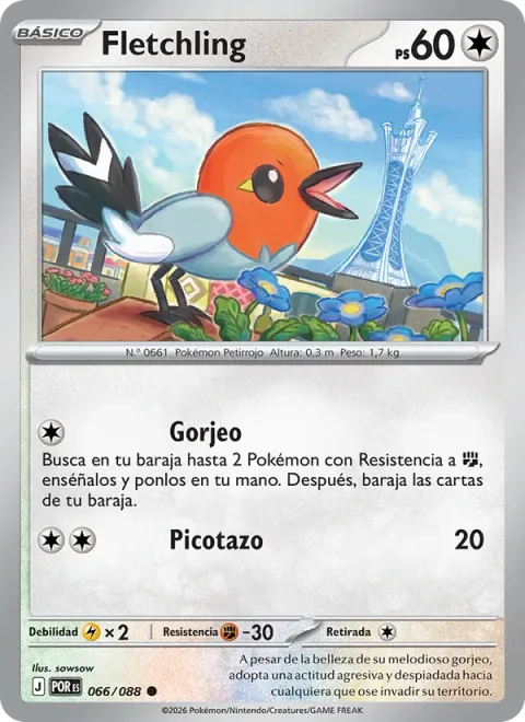 Fletchling [Chirp | Peck]