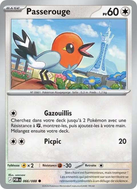 Fletchling [Chirp | Peck]
