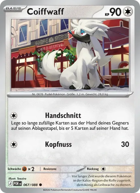 Furfrou [Hand Trim | Headbutt]