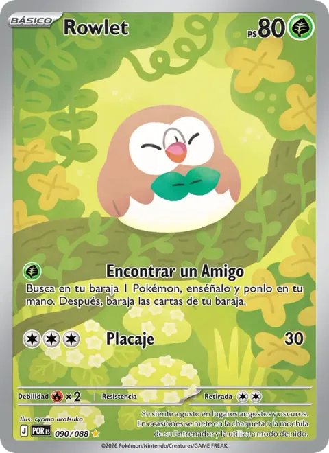 Rowlet [Find a Friend | Tackle]