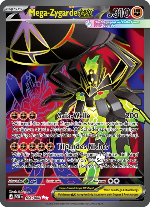 Mega Zygarde ex [Gaia Wave | Nullifying Zero]