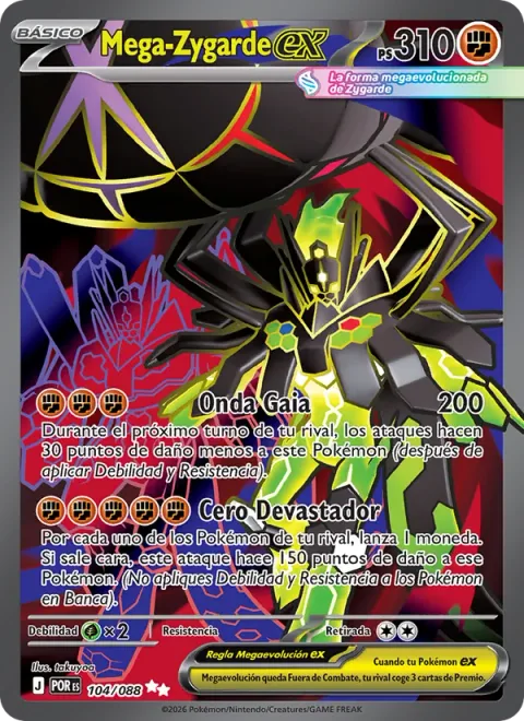 Mega Zygarde ex [Gaia Wave | Nullifying Zero]