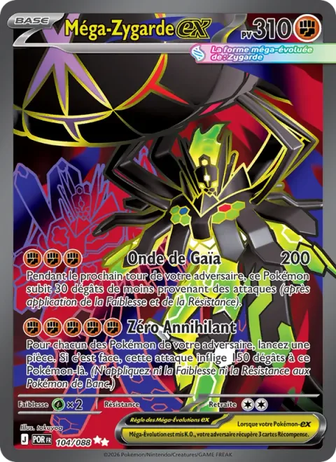 Mega Zygarde ex [Gaia Wave | Nullifying Zero]