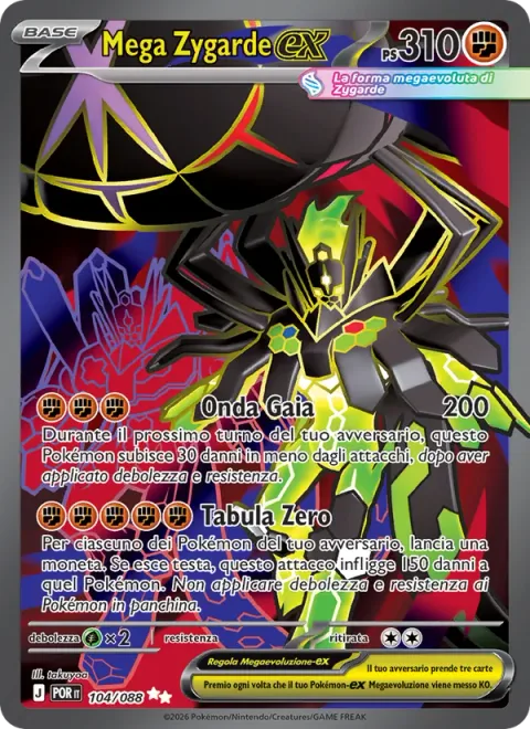 Mega Zygarde ex [Gaia Wave | Nullifying Zero]