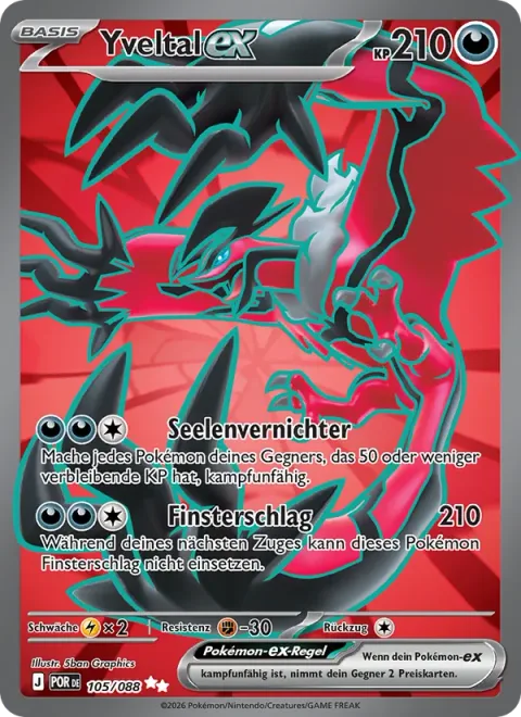 Yveltal ex [Soul Destroyer | Dark Strike]