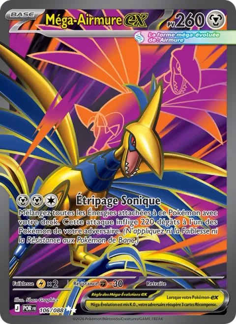 Mega Skarmory ex [Sonic Ripper]