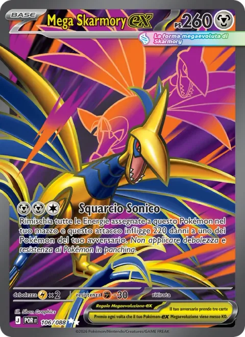 Mega Skarmory ex [Sonic Ripper]