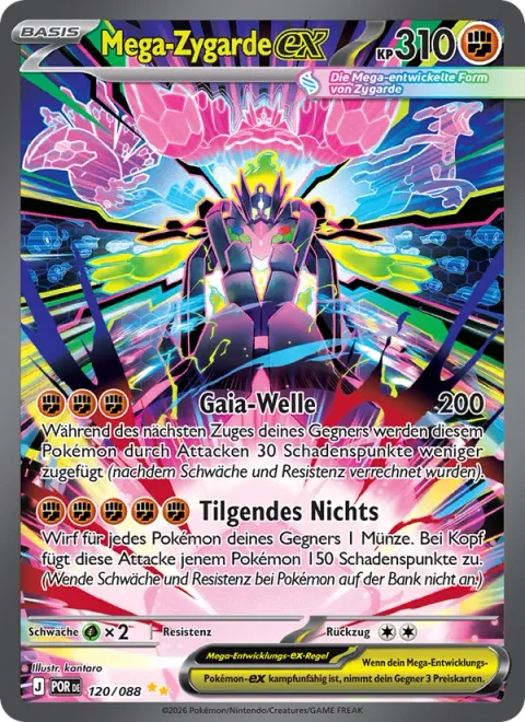 Mega Zygarde ex [Gaia Wave | Nullifying Zero]