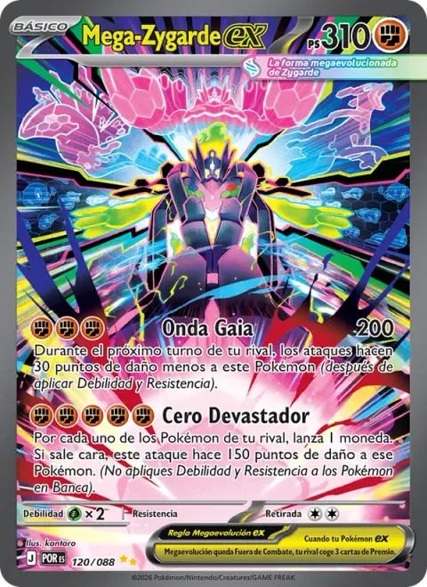 Mega Zygarde ex [Gaia Wave | Nullifying Zero]