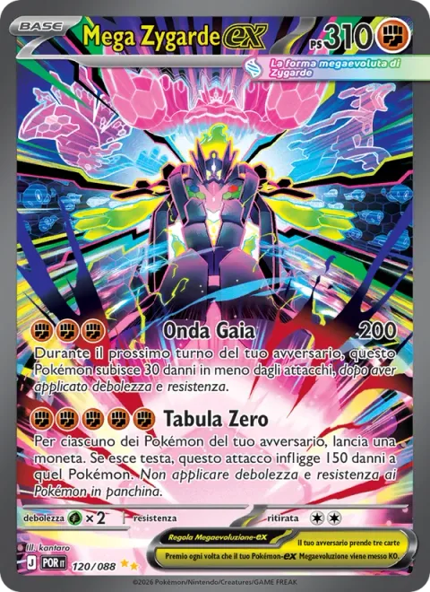 Mega Zygarde ex [Gaia Wave | Nullifying Zero]