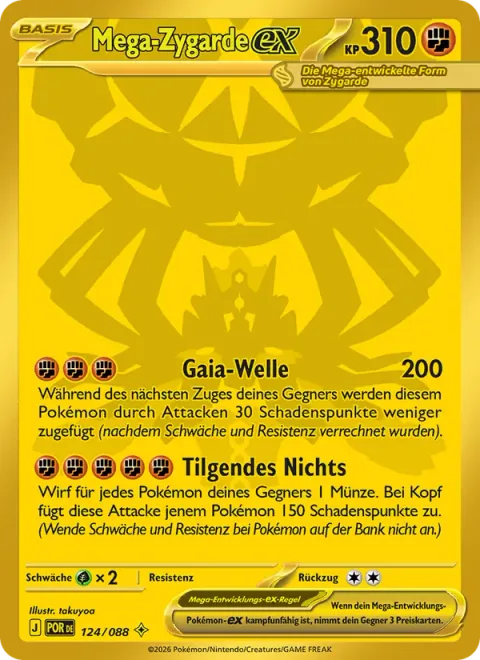 Mega Zygarde ex [Gaia Wave | Nullifying Zero]