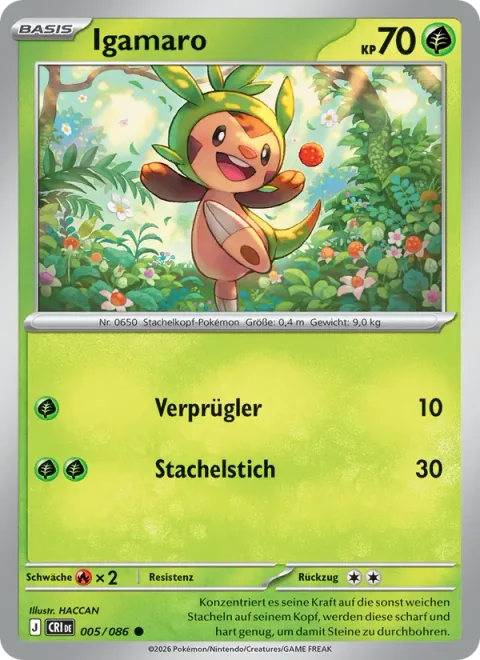 Chespin [Beat | Spike Sting]
