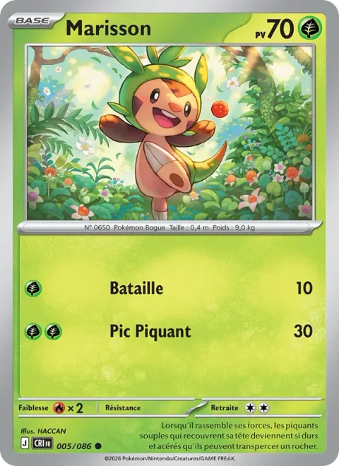 Chespin [Beat | Spike Sting]