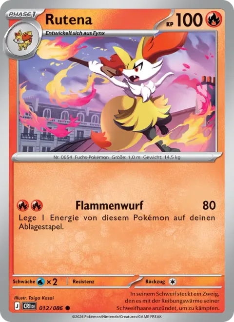 Braixen [Flamethrower | CRI]