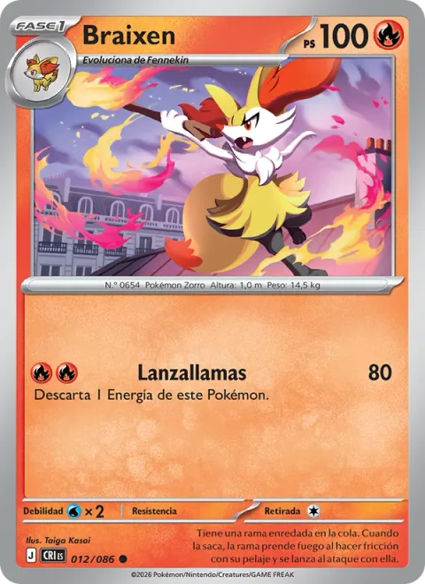 Braixen [Flamethrower | CRI]