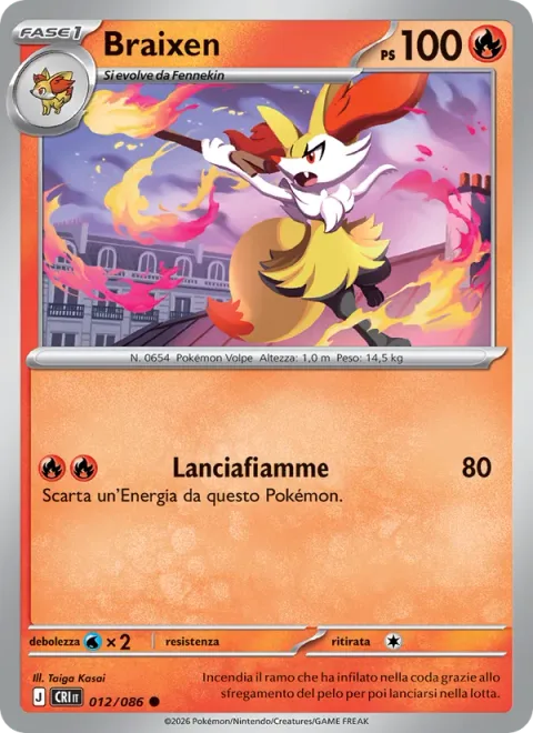 Braixen [Flamethrower | CRI]