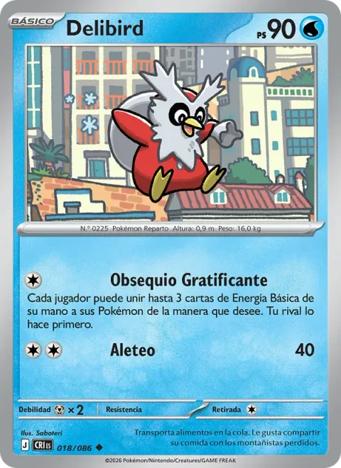 Delibird [Pleasing Present | Flap]