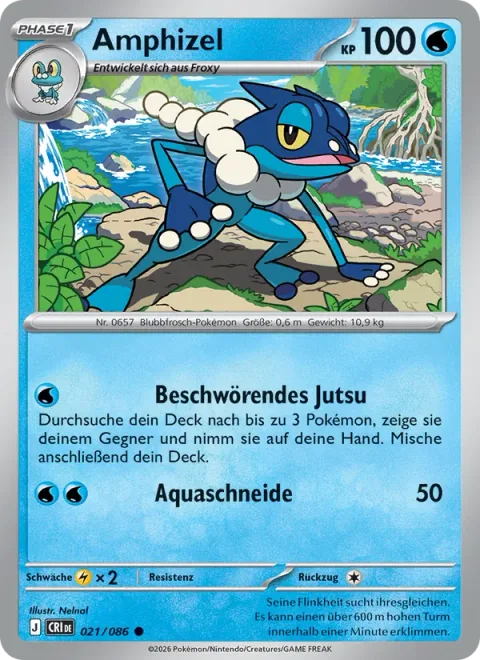 Frogadier [Summoning Jutsu | Aqua Edge]