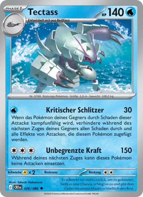 Golisopod [Critical Slash | Boundless Power]