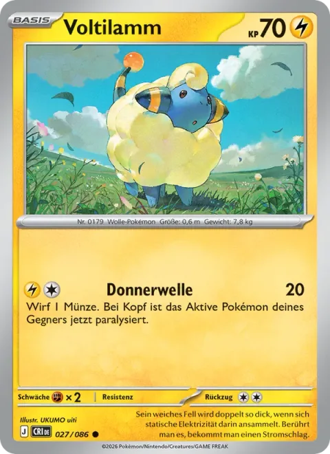 Mareep [Thunder Wave]