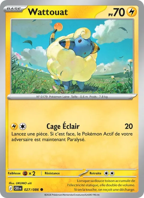 Mareep [Thunder Wave]