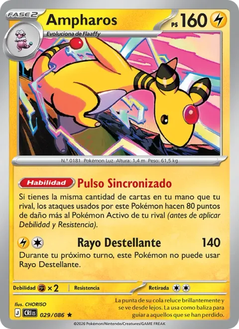 Ampharos [Synchro Pulse | Flashing Bolt]