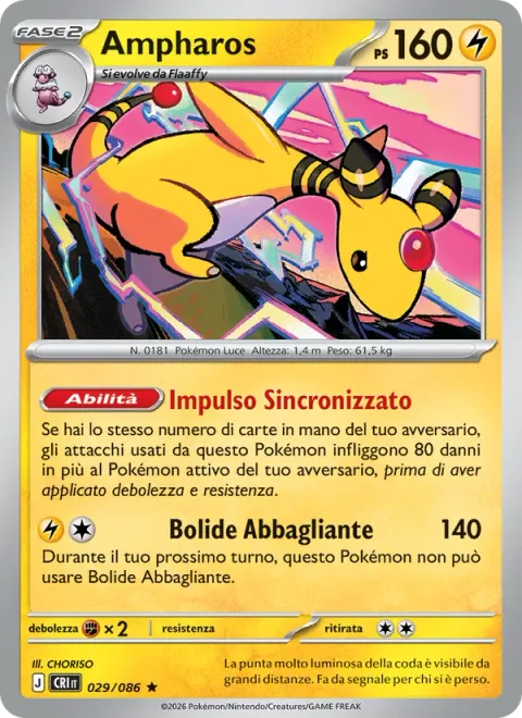 Ampharos [Synchro Pulse | Flashing Bolt]