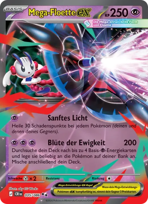 Mega Floette ex [Gentle Light | Eternity Bloom]