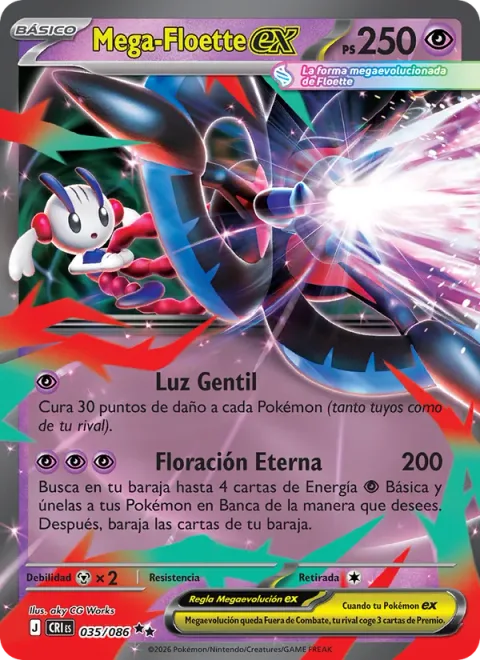 Mega Floette ex [Gentle Light | Eternity Bloom]