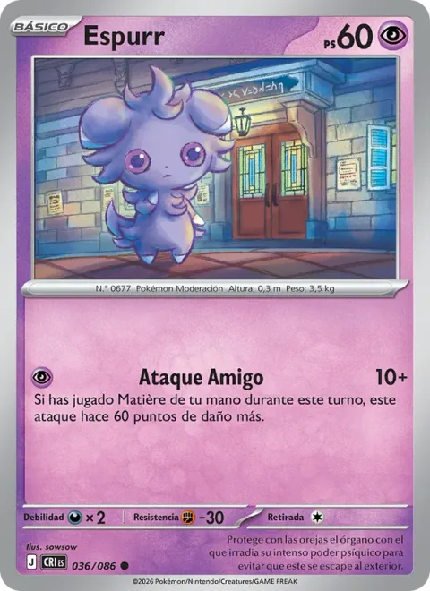 Espurr [Buddy Attack]