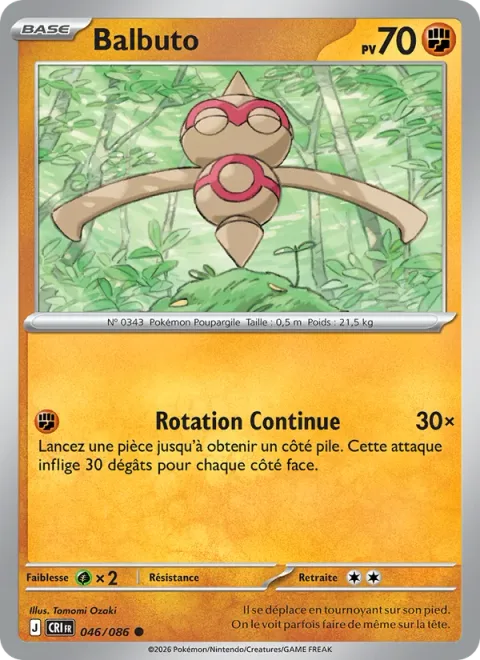 Baltoy [Continuous Spin]