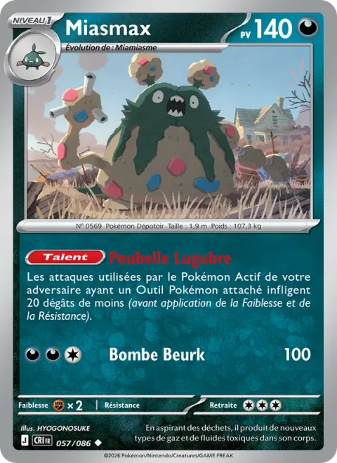 Garbodor [Gloomy Garbage | Sludge Bomb]