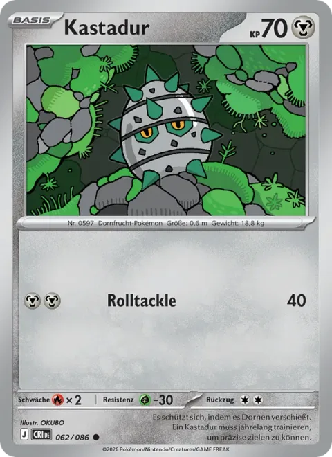Ferroseed [Rolling Tackle]