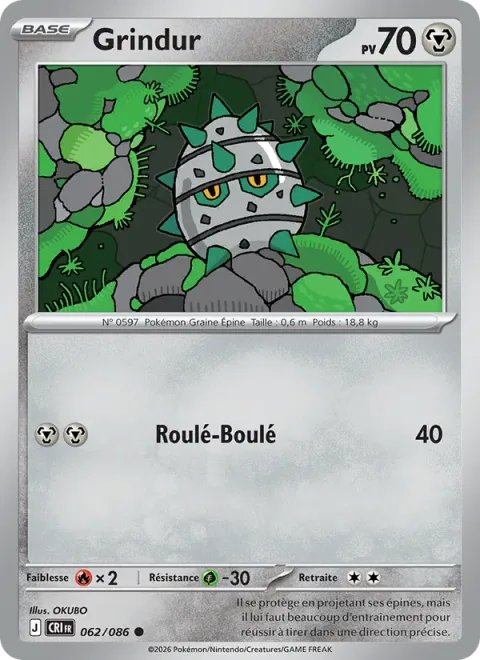 Ferroseed [Rolling Tackle]