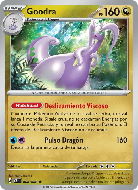 Goodra [Slimy Sliding | Dragon Pulse]