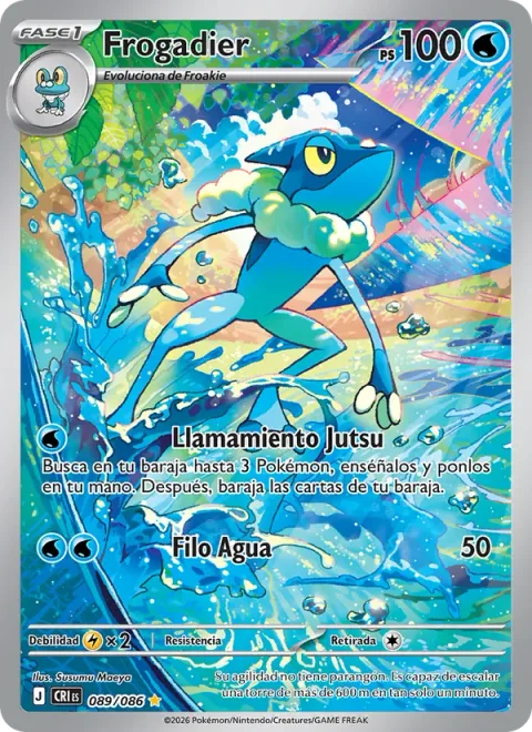 Frogadier [Summoning Jutsu | Aqua Edge]