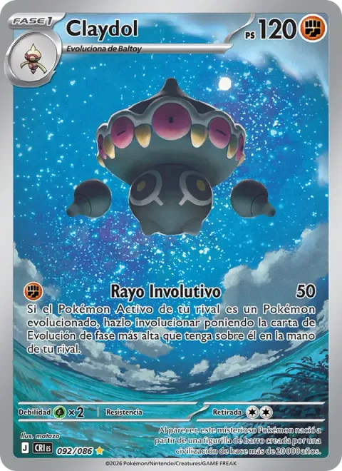 Claydol [Devolution Ray]