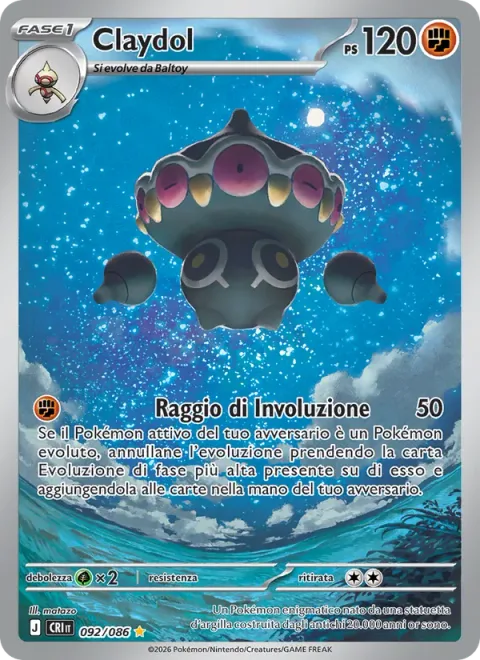 Claydol [Devolution Ray]