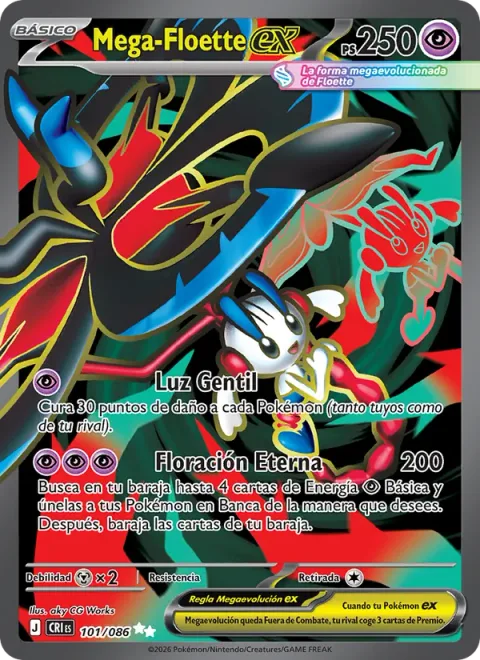 Mega Floette ex [Gentle Light | Eternity Bloom]